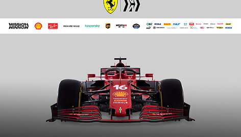 Ferrari pristatė savo F1 bolidą SF12 Ferrari F1