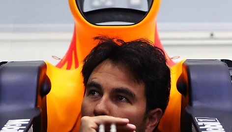 Red Bull Formulės 1 bolido pristatymas, Sergio Perez