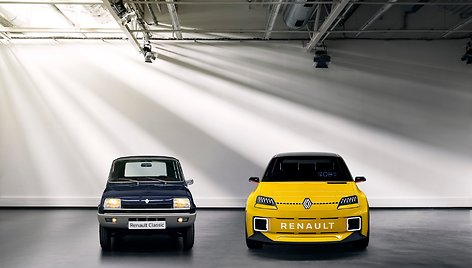 „Renault 5 Prototype“ papuoštas nauju logotipu