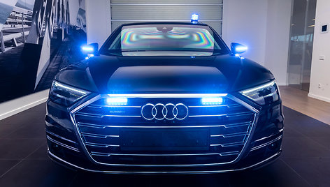 Šarvuota „Audi A8 Security“