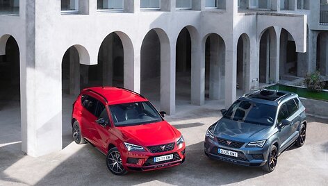 Atnaujinta &bdquo;CUPRA Ateca&ldquo; 