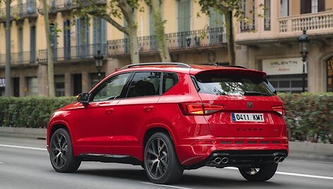 Atnaujinta &bdquo;CUPRA Ateca&ldquo; 