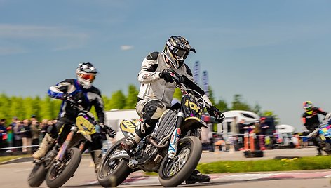 Lietuvos Supermoto pirmasis etapas Kuršėnuose