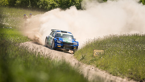 Vaidotas Žala ir Andris Malniekas laimėjo Rally Žemaitija