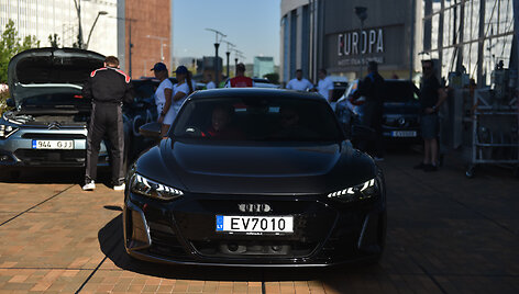Audi e-tron GT elektromobilių varžybose