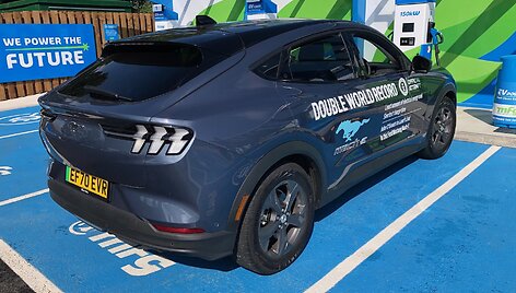 Elektromobilio &bdquo;Ford Mustang Mach-E&ldquo; rekordas