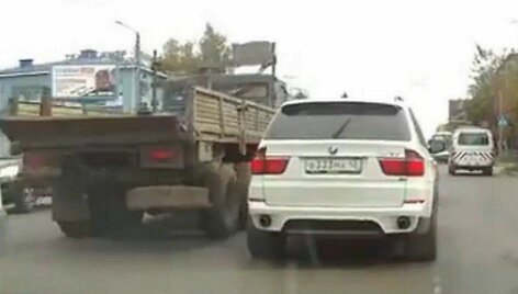 Įtariamojo kaltininko BMW
