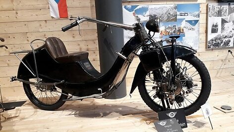 Megola savo i&scaron;vaizda nepriminė jokio kito motociklo. (Rikki Mitterer, Wikimedia(CC BY-SA 4.0)