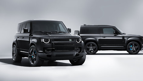 „Land Rover Defender V8 Bond Edition“