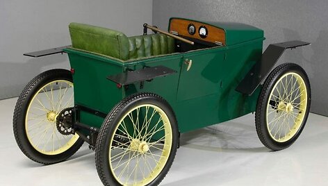 Slaby-Beringer neturėjo žibintų ar kitų patogumų. (Audi nuotrauka)