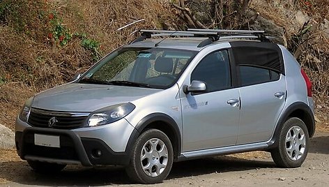 Renault Stepway Pietų Amerikoje – mums tai būtų Dacia Sandero Stepway. (RL GNZLZ, Wikimedia(CC BY-SA 2.0)