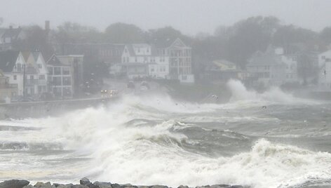 Uraganas Sandy tvindo JAV rytų pakrantės miestus. 
