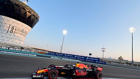 Formulės 1 kvalifikacija Abu Dabyje , M.Verstappenas