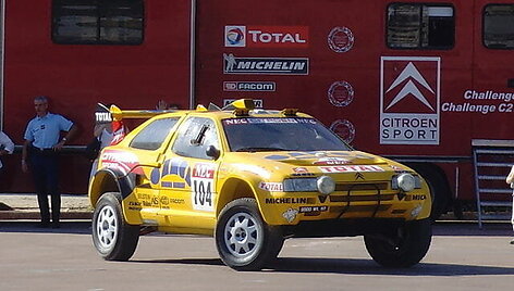 Citro&euml;n ZX, kuris laimėjo 1991-ųjų Dakaro ralį. (Klaus Nahr, Wikimedia (CC BY-SA 2.0)