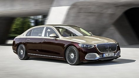 Vienas iš modernių Mercedes-Maybach limuzinų. (Daimler nuotrauka)