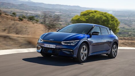 Europos 2022 metų automobilis KIA EV6