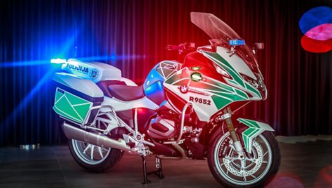 Naujieji policijos motociklai BMW R1250 RT