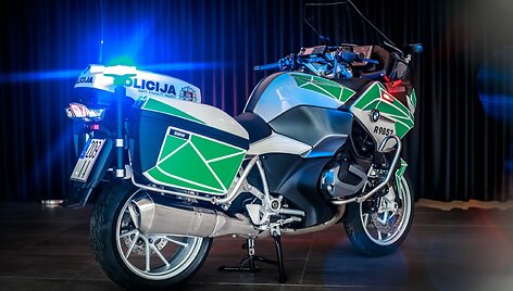 Naujieji policijos motociklai BMW R1250 RT