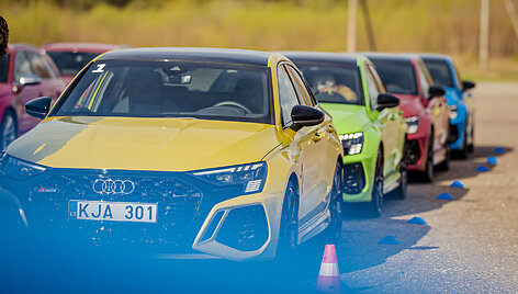 Audi RS3 pristatymas Kačerginėje, Nemuno žiede