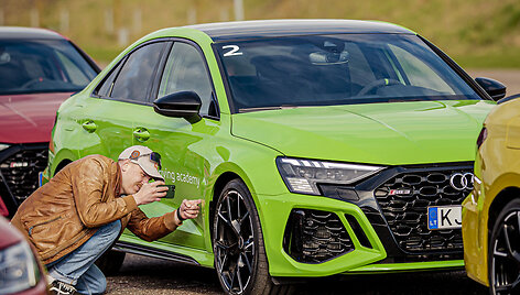 Audi RS3 pristatymas Kačerginėje, Nemuno žiede