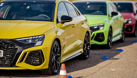 Audi RS3 pristatymas Kačerginėje, Nemuno žiede