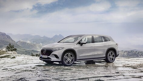 EQS SUV elektrinis visureigis i&scaron; Mercedes EQ