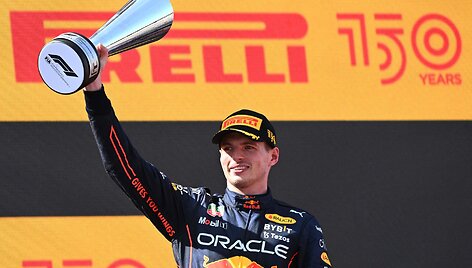 F1 lenktynes Barselonoje po Ch.Leclerco Ferrari gedimo laimėjo M.Verstappenas. Antras - S.Perezas. Trečias - G.Russelas.
