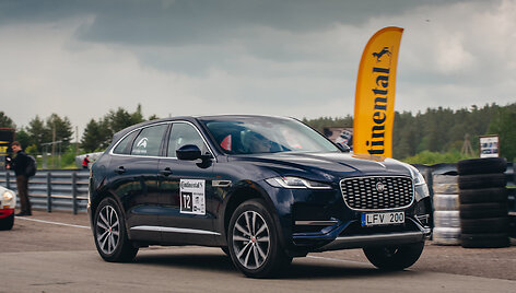 &bdquo;Jaguar&ldquo; pajėgos &bdquo;Press ralyje&ldquo;