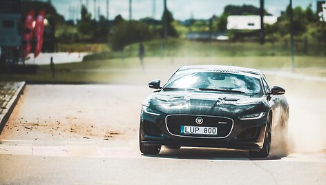 &bdquo;Jaguar&ldquo; pajėgos &bdquo;Press ralyje&ldquo;