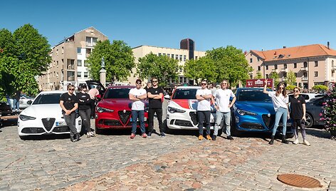 Alfa Romeo Press ralyje 