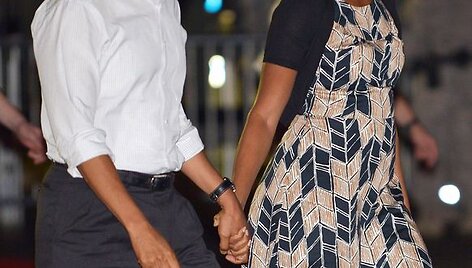 Barackas Obama su &scaron;eima atostogavo Havajuose