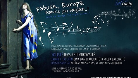 Choras &bdquo;Bel Canto&ldquo; Lietuvos pirmininkavimo ES pradžią pažymės įspūdingu koncertu