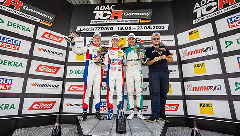 Jonas Karklys Lausitzringe, TCR ADAC Germany lenktynėse