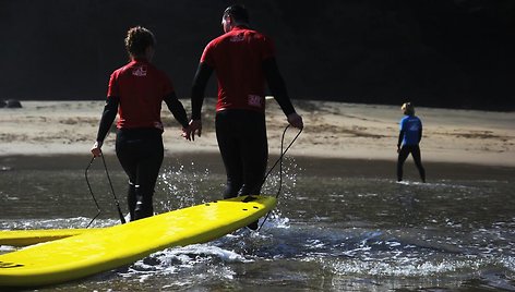 Mantas ir Vaiva, bikini porelė ne su bikiniais