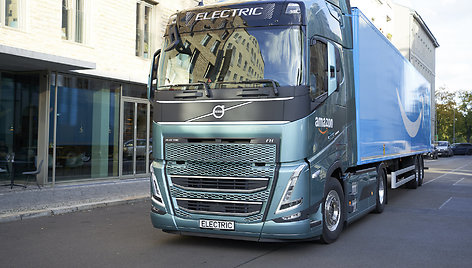 „Volvo“ FH elektriniai sunkvežimiai