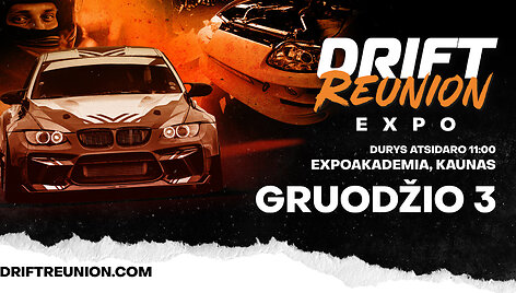 Konferencija &bdquo;Drift Reunion&ldquo;