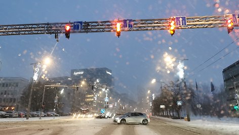 Lietuvos keliuose siaučia pūga