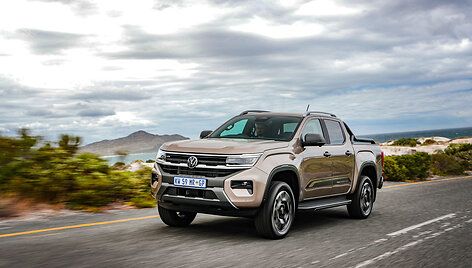 Trečios kartos pikapas &bdquo;Volkswagen Amarok&ldquo; (2023), pravažumui skirta PanAmericana versija