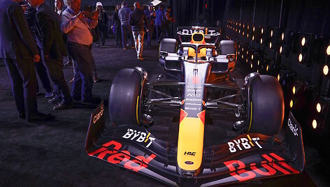 Naujojo Red Bull bolido pristatymas Niujorke (2023)
