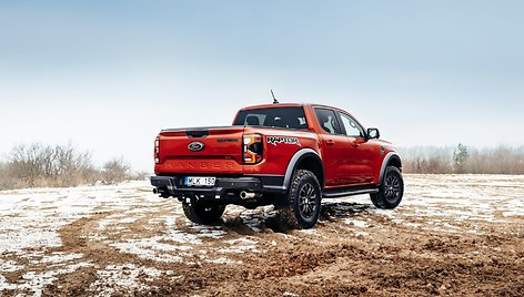 Ford Ranger Raptor (Gamintojo atstovų nuotr.)