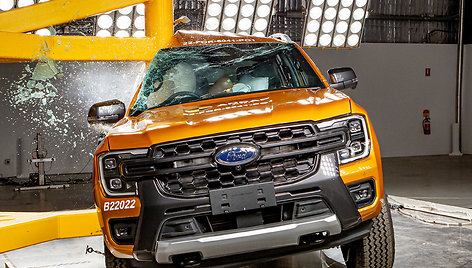 „EuroNCAP“ testai: Ford Ranger