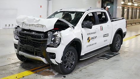 „EuroNCAP“ testai: Ford Ranger