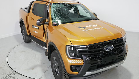 „EuroNCAP“ testai: Ford Ranger