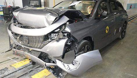 Peugeot 408 Euro NCAP testas