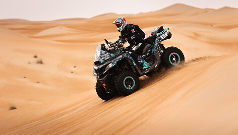 &bdquo;CFMOTO Thunder RT&ldquo; &ndash; trečiasis Abu Dhabi Desert Challenge greičio ruožas