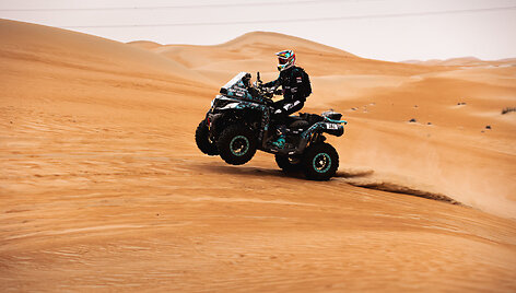 &bdquo;CFMOTO Thunder RT&ldquo; &ndash; trečiasis Abu Dhabi Desert Challenge greičio ruožas