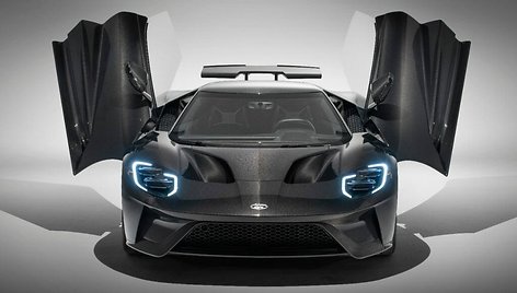 Antrosios kartos Ford GT, gaminamas nuo 2017 metų. (Gamintojo nuotrauka)