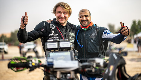 Laisvydas Kancius ir Abdulaziz Ahli, Abu Dhabi Desert Challenge SS3