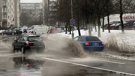 Potvynis Vilniuje, Šeškinėje