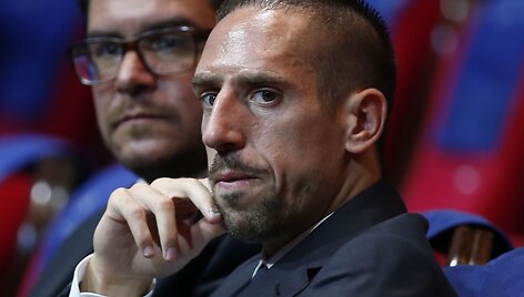 Geriausias Europoje žaidžiantis futbolininkas Franckas Ribery